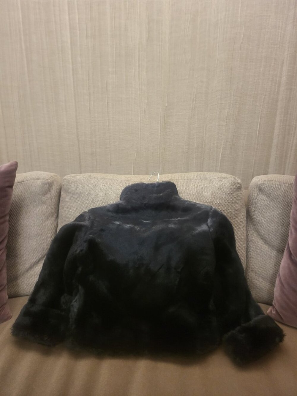 Vintage Little Girls Gap Fur Jacket - Picture 7 of 15